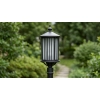 Niska lampa stojąca ogrodowa, wysokość 110cm, w czarnym kolorze