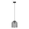 Modernistyczna lampa wisząca z dymionym kloszem do kuchni INGA