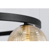 Elegancka lampa wisząca z kloszami na obręczy, 6 x G9 SATURNO