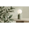 Modernistyczna lampka nocna w kolorze szałwiowym, 1 x G9