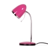 Różowa młodzieżowa lampka biurkowa nocna z regulowanym ramieniem