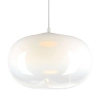 Lampa wisząca LED w kolorze białym o regulowanej długości zwisu