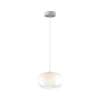 Lampa wisząca LED w kolorze białym o regulowanej długości zwisu