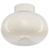 Lampa sufitowa LED w kolorze białym do sypialni w stylu skandynawskim