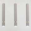 Lampa wisząca, trzy tuby na żarówki GU10 w kolorze kaszmirowym