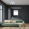 Lampa z reflektorami na listwie, do oświetlenia aneksu kuchennego VIDAR