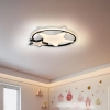 Lampa sufitowa LED w kształcie gwiazd do pokoju dziecięcego