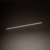 Szeroka, minimalistyczna lampa wisząca nad stół w salonie 180cm 3000K