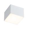 Natynkowa kostka, minimalistyczny downlight 10x10cm, kwadratowy spot