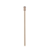 Ozdobna, smukła tuba natynkowa, długi spot - platyna mat 120cm