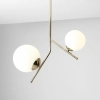 Elegancka, nowoczesna lampa sufitowa w stylu modern glamour