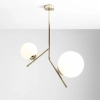 Elegancka, nowoczesna lampa sufitowa w stylu modern glamour