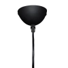 Lampa wisząca w formie czarnego cylindra do kuchni RETRO