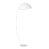 Elegancka lampa podłogowa w kolorze białym