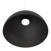 Czarno-biała lampa wisząca do sypialni, monochromatyczna