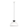 Lampa wisząca w kolorze biało-czarnym, GX53