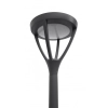 Lampa ogrodowa stojąca LED, wysoka, z ciepłą barwą światła | MARS