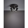 Potrójna, okrągła lampa sufitowa z minimalistycznymi reflektorkami