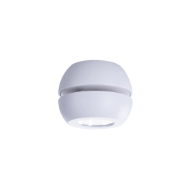 Biały, nowoczesny, okrągły downlight z ruchomym oczkiem LED 3000K 9W