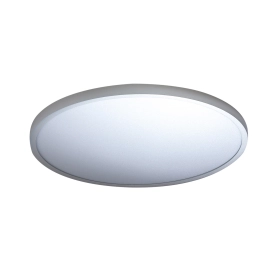 Ponadczasowa, biała, okrągła lampa sufitowa, plafon LED Ø50cm 3000K