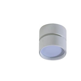 Biały, okrągły downlight LED 3000K z ruchomym źródłem światła, Ø12cm