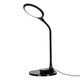 Lampka biurkowa LED w kolorze czarnym, idealna do biura