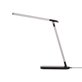 Lampka biurkowa w czarnym kolorze, idealna do nowoczesnego biura