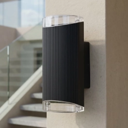 Lampa zewnętrzna, elewacyjna na żarówki z trzonkiem GU10