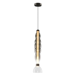 Lampa wisząca LED o nietuzinkowym wyglądzie, pojedynczy zwis
