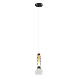 Lampa wisząca LED, pojedynczy zwis nad wyspę kuchenną