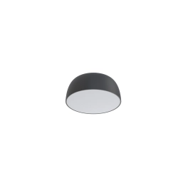 Mała, okrągła lampa sufitowa, plafon z czujnikiem ruchu ⌀38cm 3xE27