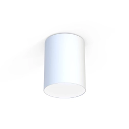 Niezwykła lampa sufitowa, nowoczesny biały spot, w kształcie tuby