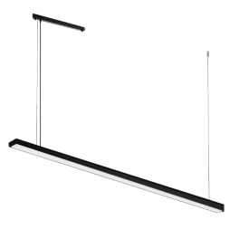 Uniwersalna, szeroka lampa wisząca w stylu technicznym 180cm 3000K