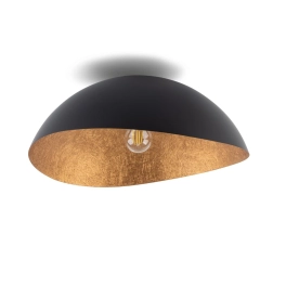 Lampa sufitowa na jedno źródło światła, duża kopuła ⌀48cm