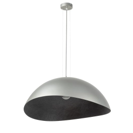 Modernistyczna lampa wisząca z kloszem, idealna do salonu ⌀48cm