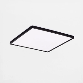 Czarna, techniczna lampa sufitowa LED 40x40cm 3000 – 4000 – 5500K