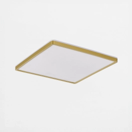 Ledowy, kwadratowy, złoty plafon 40x40cm 3000 – 4000 – 5500K