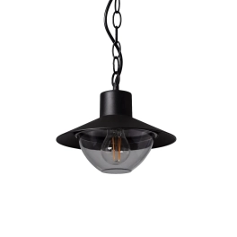 Dekoracyjna lampa wisząca do kuchni w stylu loftowym, czarny zwis
