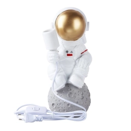 Nowoczesna lampka do pokoju dziecięcego, lampka astronauta