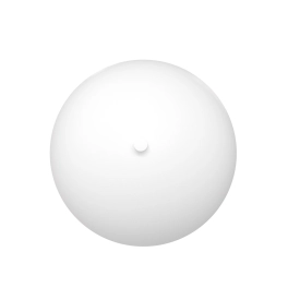 Biały kinkiet do garderoby w minimalistycznym stylu