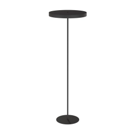 Lampa podłogowa w kolorze czarnym do loftowych wnętrz
