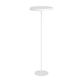 Lampa podłogowa do sypialni w stylu skandynawskim, biała