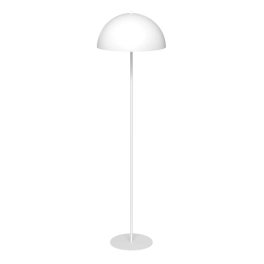 Lampa podłogowa w kolorze białym w skandynawskim stylu