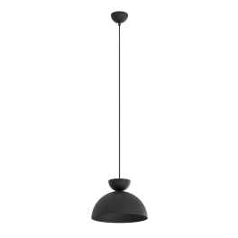 Ponadczasowa lampa wisząca w kolorze czarnym
