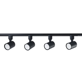 Kompleta szyna natynkowa 1-fazowa z 4 regulowanymi reflektorami