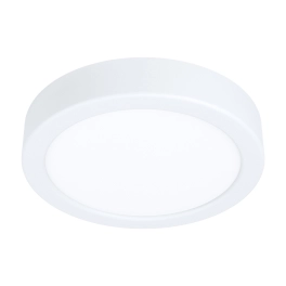 Mały, okrągły, biały plafon LED 16cm, mocowany natynkowo, lampa sufitowa