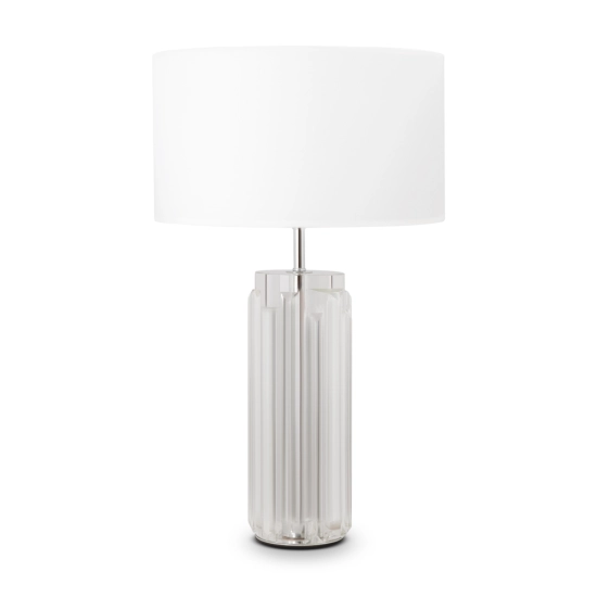 Elegancka lampka stołowa do sypialni w stylu glamour, lampa na szafkę nocną