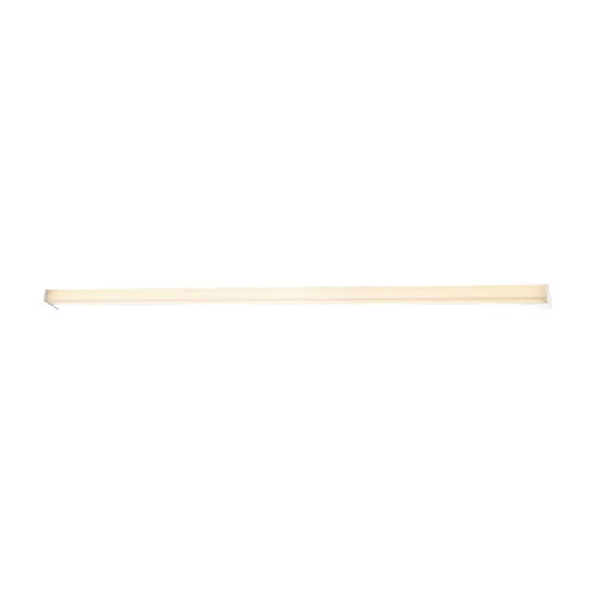 Biały, łazienkowy kinkiet o szerokości 150cm, zintegrowany LED