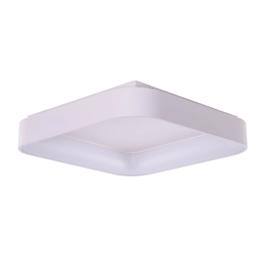 Ledowy plafon do minimalistycznego wnętrza 60x60cm, pilot w zestawie