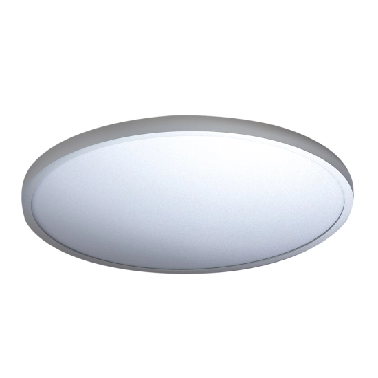 Okrągła, duża, biała lampa sufitowa LED o średnicy 50cm 4000K